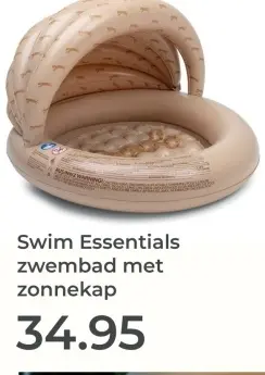 Aanbieding: Zwembad met zonnekap