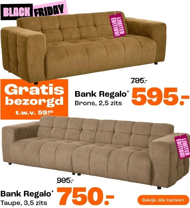 Aanbieding: Bank Regalo