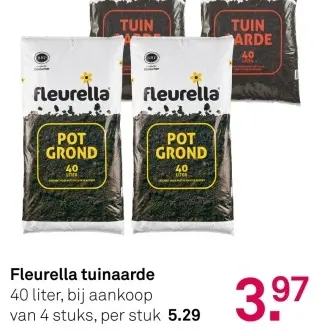 Aanbieding: Fleurella tuinaarde