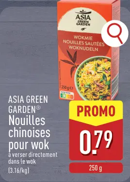 Offre: Nouilles chinoises pour wok