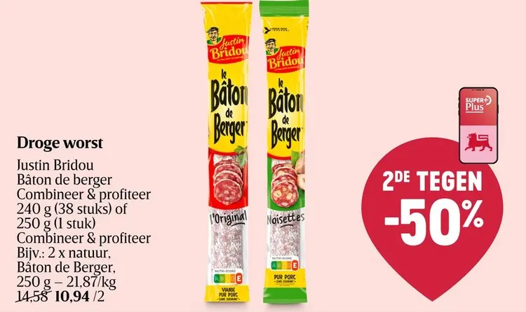 Promotie: Droge worst