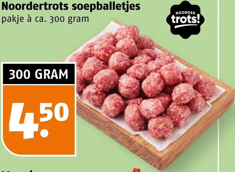 Aanbieding: Soepballetjes