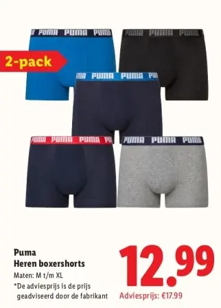 Aanbieding: Heren boxershorts