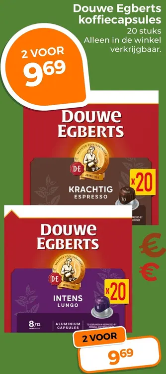 Aanbieding: Koffiecapsules