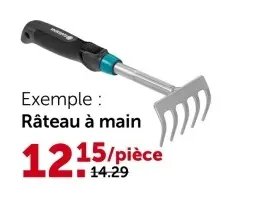 Offre: Râteau à main