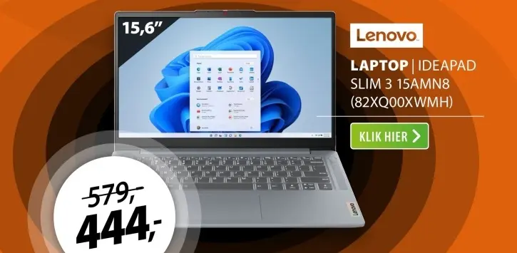 Aanbieding: Ideapad slim 3 15amn8
