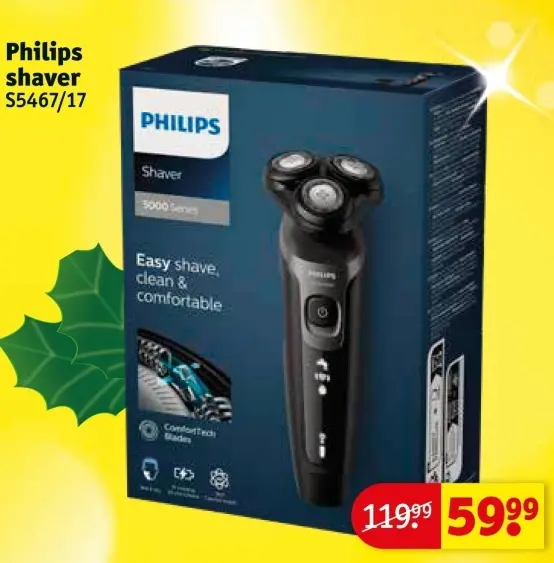 Aanbieding: shaver S5467/17