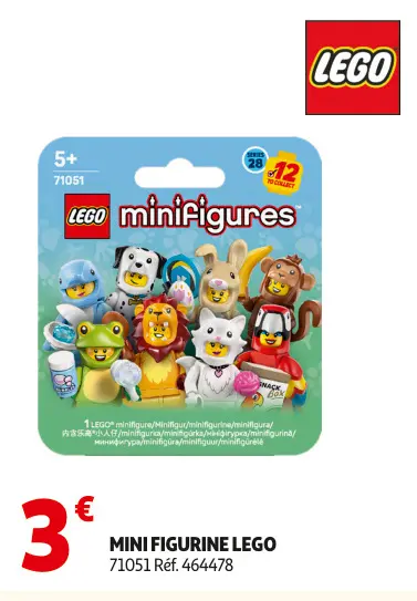Offre: Mini figurine LEGO