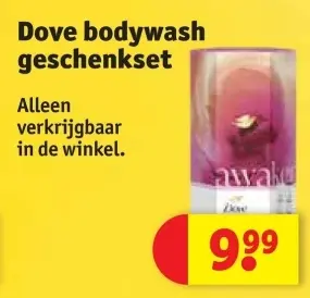 Promotie: bodywash geschenkset