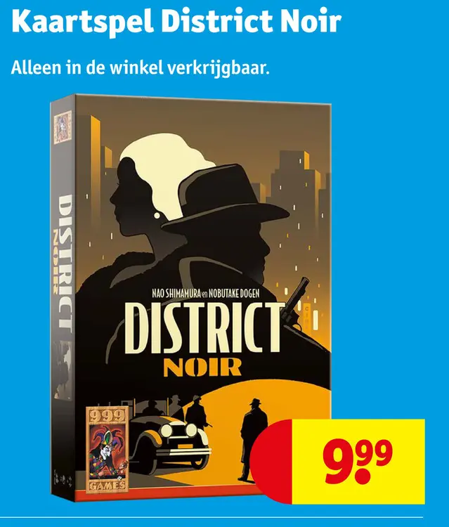 Aanbieding: Kaartspel District Noir