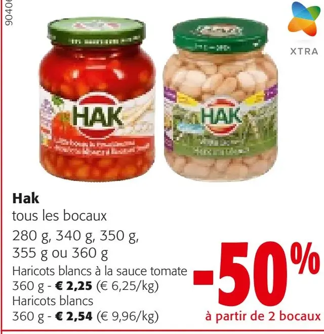 Offre: Haricots blancs