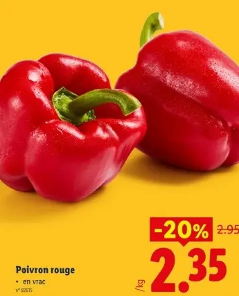 Offre: Poivron rouge