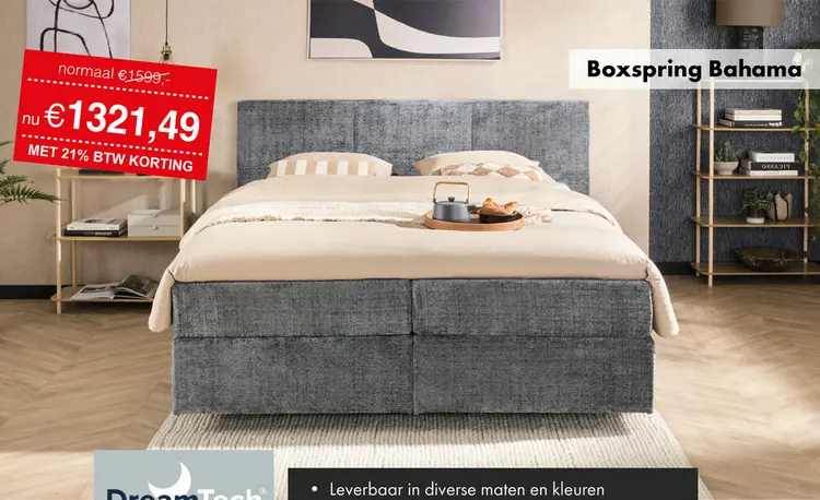 Aanbieding: Bahama boxspring