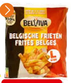 Promotie: Belgische frieten frites belges
