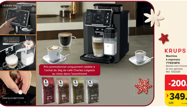 Offre: Machine à espresso YY5514FD