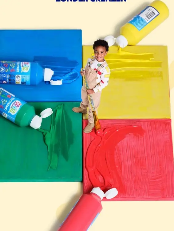 Aanbieding: Kids creative posterpaint