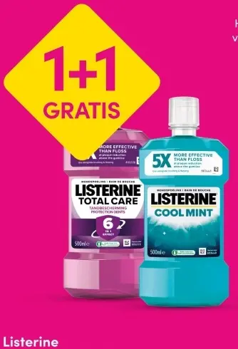 Aanbieding: Listerine Total Care & Cool Mint