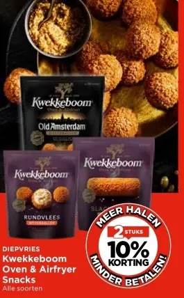 Aanbieding: Kwekkeboom Oven & Airfryer Snacks