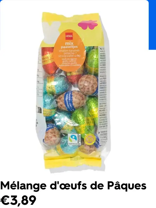 Offre: Mélange d'œufs de Pâques