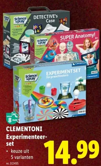 Promotie: Experimenteerset