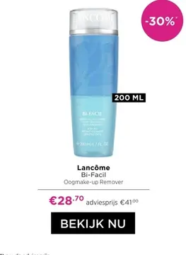 Aanbieding: Lancôme Bi-Facil Oogmake-up Remover