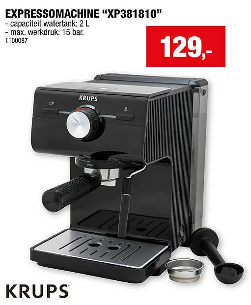 Aanbieding: Expressomachine "xp381810"