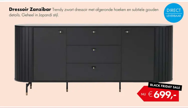 Aanbieding: Zanzibar dressoir