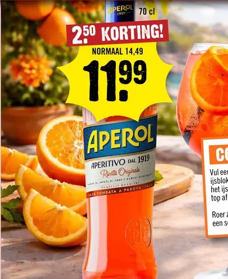 Aanbieding: Aperol Aperitivo 70 cl