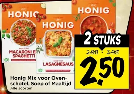 Aanbieding: Mix voor Ovenschotel, Soep of Maaltijd
