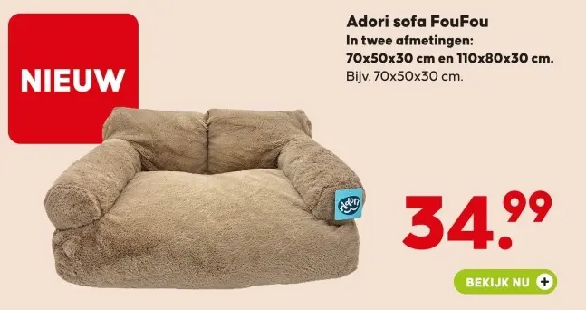 Aanbieding: Adori sofa FouFou