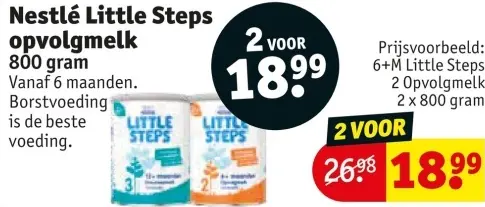 Aanbieding: Little Steps opvolgmelk