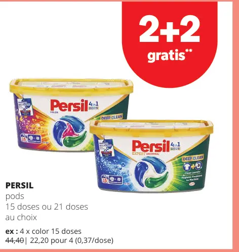 Offre: Pods
