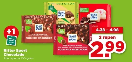 Ritter Sport Chocolade