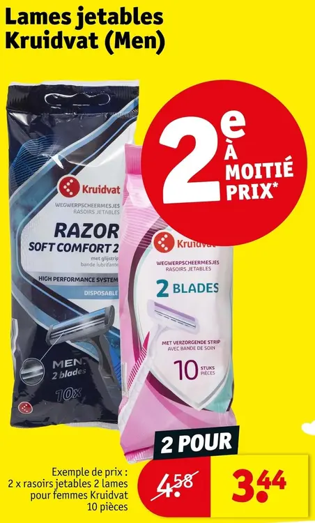 Offre: Lames jetables
