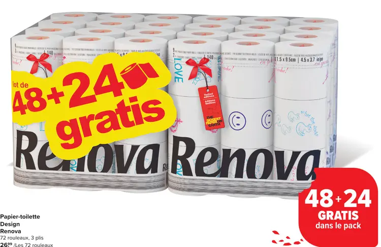 Offre: Papier-toilette Design