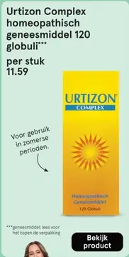 Aanbieding: Urtizon Complex homeopathisch geneesmiddel