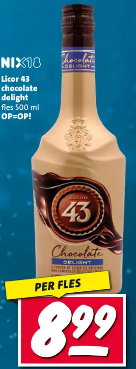 Aanbieding: Licor 43 chocolate delight