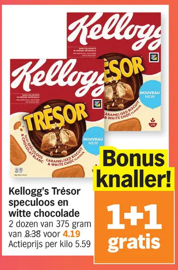 Offre: Trésor speculoos en witte chocolade