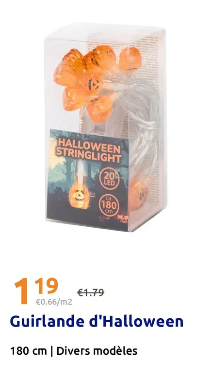 Offre: Guirlande d'Halloween