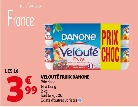 Offre: Velouté Fruix