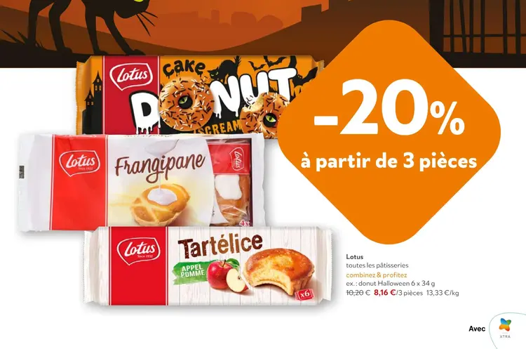 Offre: Toutes les pâtisseries