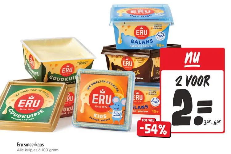 Aanbieding: Eru smeerkaas