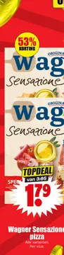 Aanbieding: Wagi Sensazione pizza