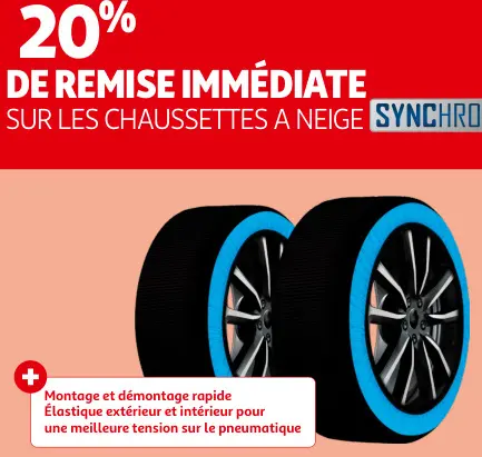 Promotie: Chaussettes a neige