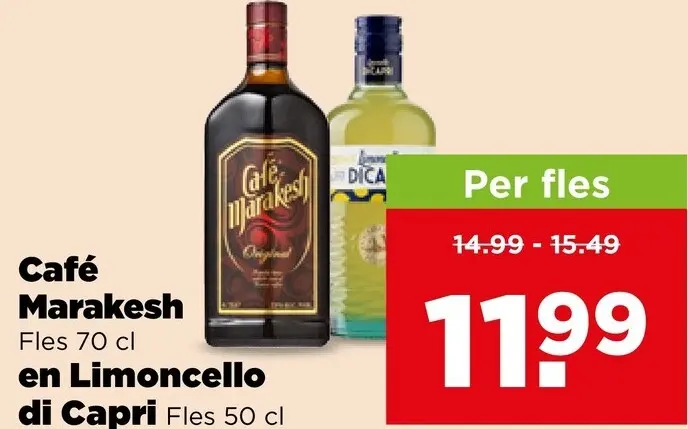 Aanbieding: Café Marakesh en Limoncello