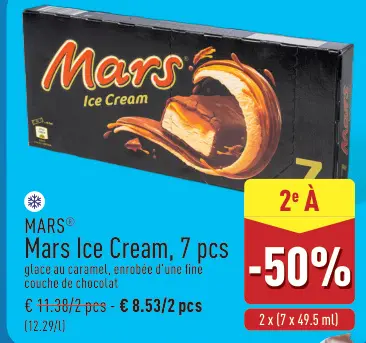 Offre: Mars Ice Cream