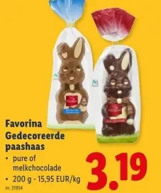 Promotie: Gedecoreerde paashaas