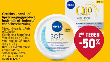 Aanbieding: Gezichts-, hand- of lipverzorgingsproduct
