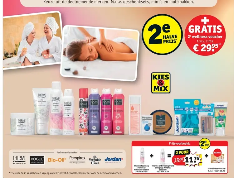 Promotie: Therme foaming shower gel Mindful Blossom