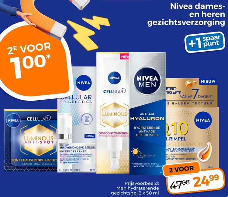 Aanbieding: Dames- en heren gezichtsverzorging